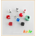 High Quality Colored Custom Round Corner Engraved Game Dice